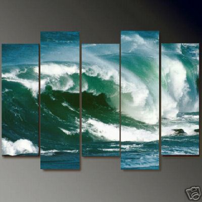 Dafen Oil Painting on canvas seascape painting -set699